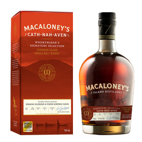 Macaloney’s Island Distillery-Signature Selection "Cath-Nah-Aven" Canadian Island Single Malt Whisky