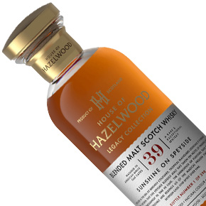 House of Hazelwood-Legacy Collection "Sunshine On Speyside" 39 Year Old Blended Malt Scotch Whisky
