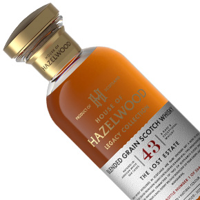 House of Hazelwood-Legacy Collection "The Lost Estate" 43 Year Old Blended Grain Scotch Whisky