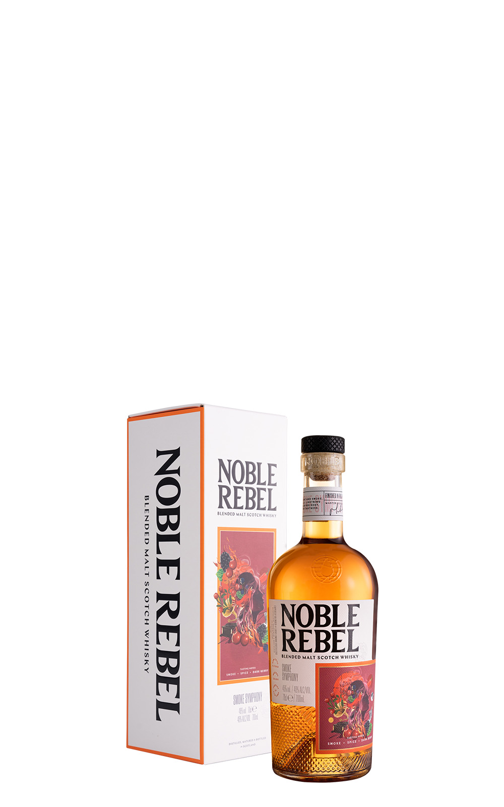 Noble Rebel Smoke Symphony Blended Malt Scotch Whisky 叛逆貴族 煙燻交響曲 調和麥芽蘇格蘭威士忌