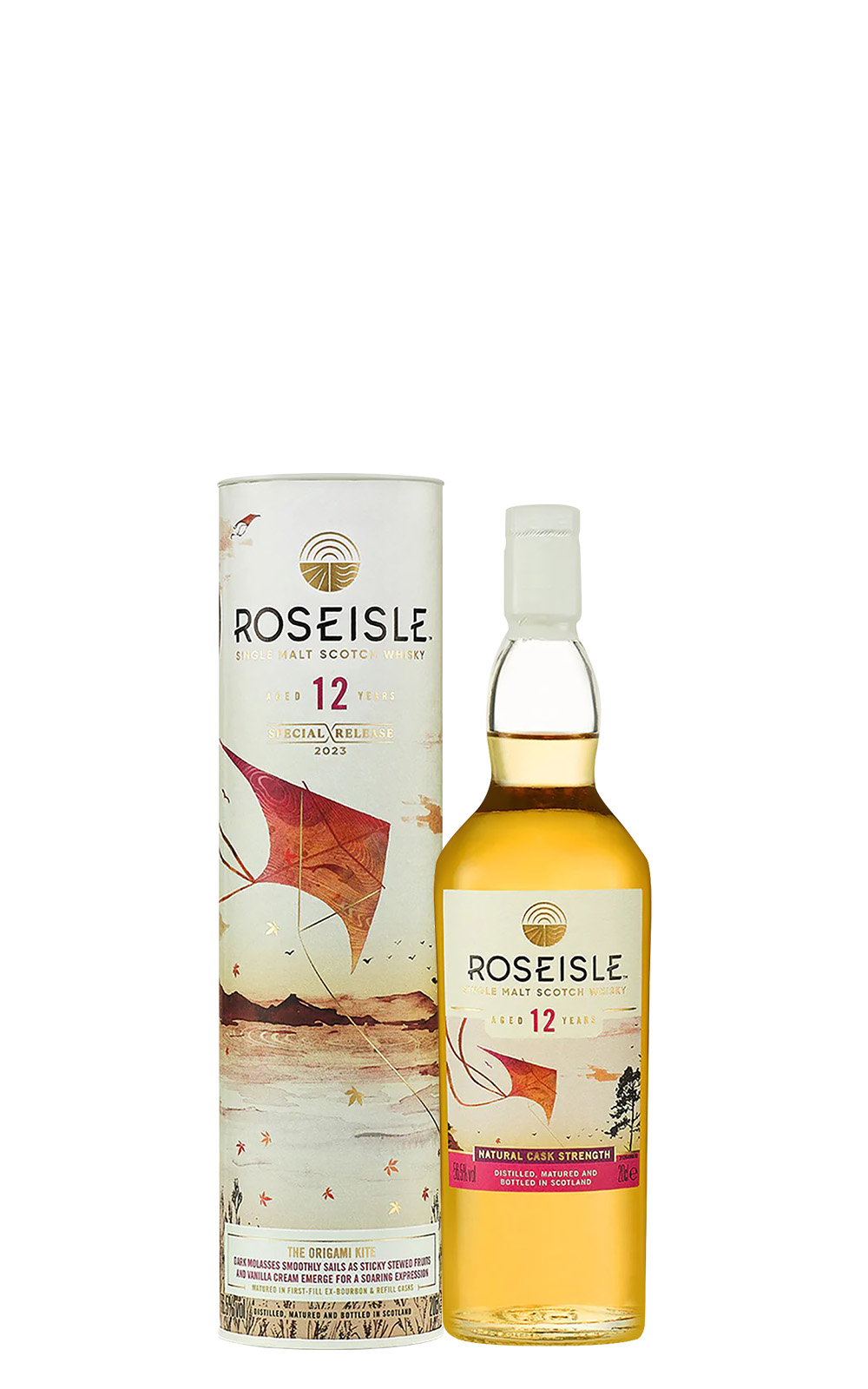 Roseisle Distillery 2023 Special Release Roseisle Aged 12 Years Single Malt Scotch Whisky 瑰嶼蒸餾廠 2023臻選系列 摺紙風箏 12年單一麥芽威士忌