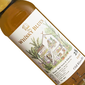 The Whisky Blues-"No.004 Old Rhosdhu 1990" 28 Years Old Single Malt Scotch Whisky