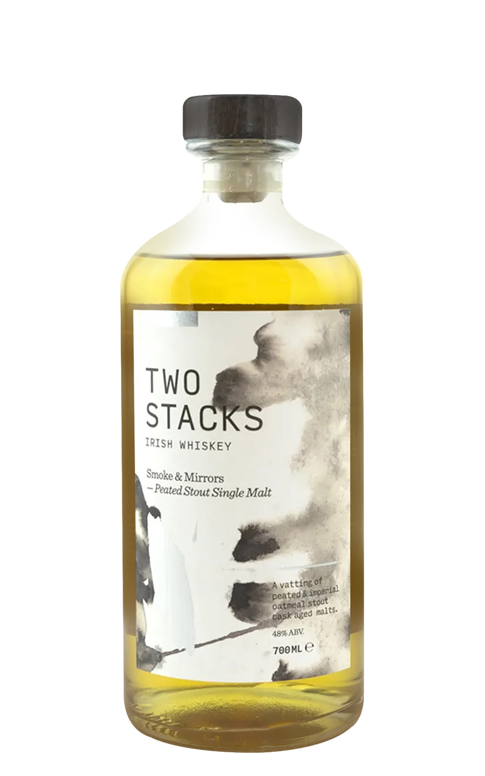 Two Stacks Irish Whiskey Smoke Mirrors Peated Stout Single Malt Irish Whiskey 雙塔愛爾蘭威士忌 煙鏡系列 司陶特啤酒桶 單一麥芽愛爾蘭威士忌