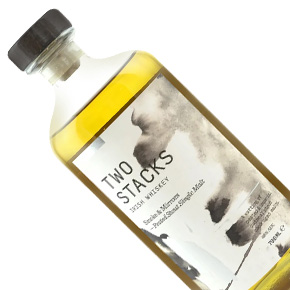Two Stacks Irish Whiskey-Smoke & Mirrors Peated Stout Single Malt Irish Whiskey