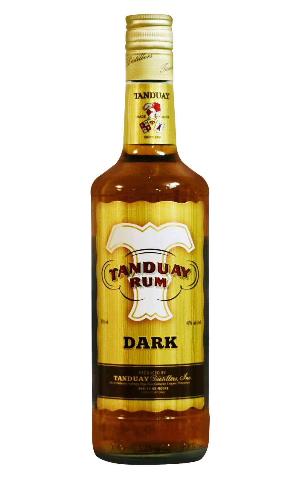 Tanduay Dark Rum 坦德威蘭姆酒 黑蘭姆酒
