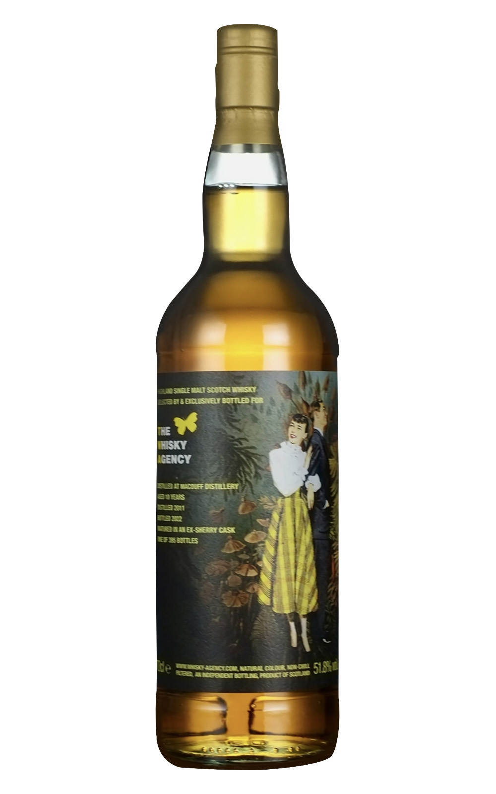 The Whisky Agency Macduff 2011 Aged 10 Years Highland Single Malt Scotch Whisky 威士忌機構 麥克達夫 2011 10年 高地單一麥芽蘇格蘭威士忌