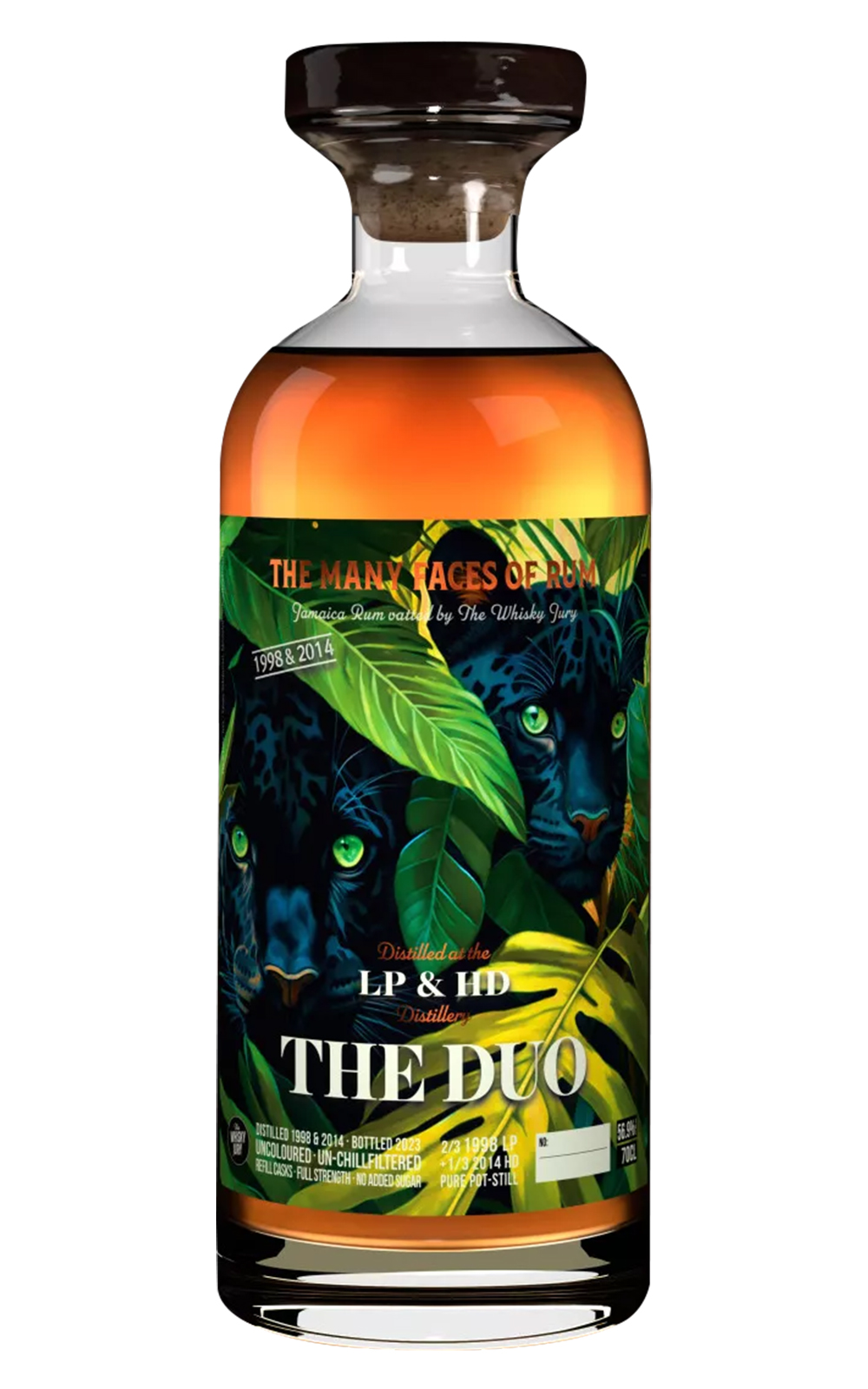 The Whisky Jury The Many Faces of Rum The Duo LP1998 HD2014 Jamaica Rum 威士忌陪審團 多面蘭姆酒系列 雙重 LP1998 HD2014 牙買加蘭姆酒