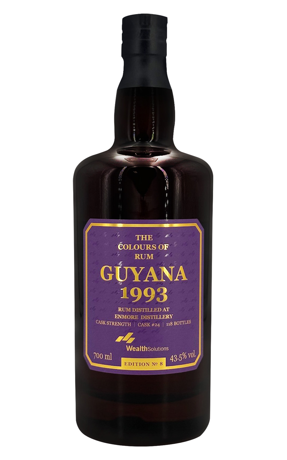 The Colours of Rum Guyana Enmore 1993 Aged 29 Years Cask Strength Rum 迷幻蘭姆酒 蓋亞那 恩莫爾 1993 29年原桶強度蘭姆酒