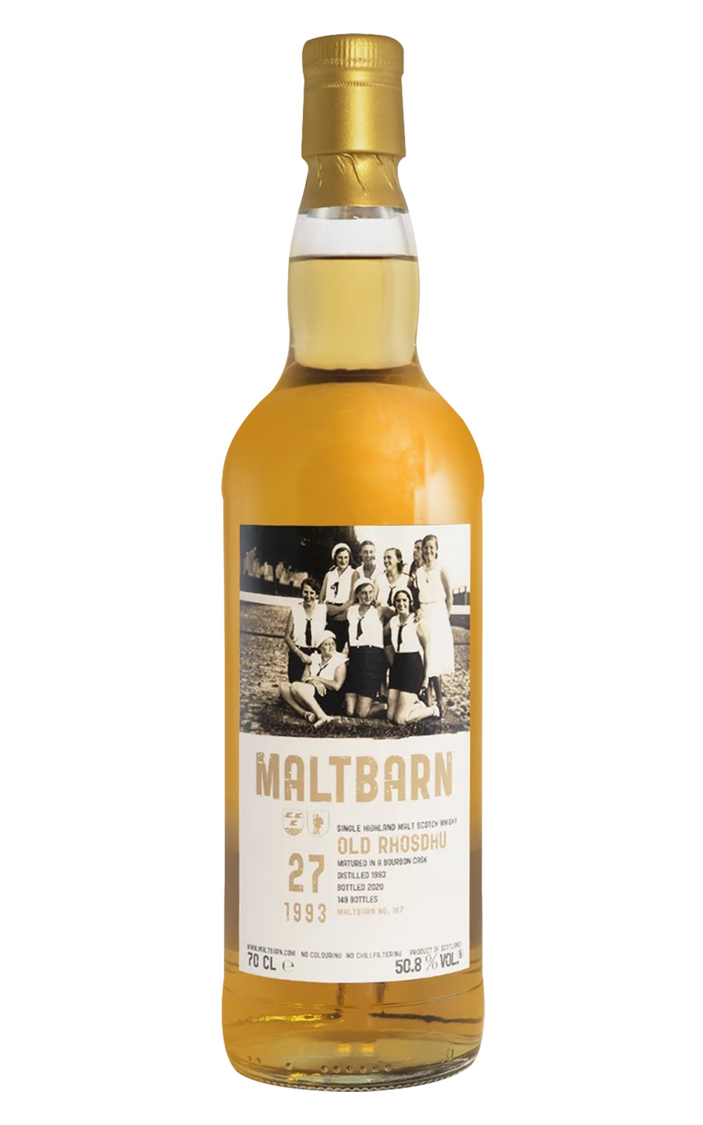 Maltbarn Old Rhosdhu 1993 Highland Single Malt Scotch Whisky 麥芽穀倉 羅夢湖 1993 高地 單一麥芽蘇格蘭威士忌