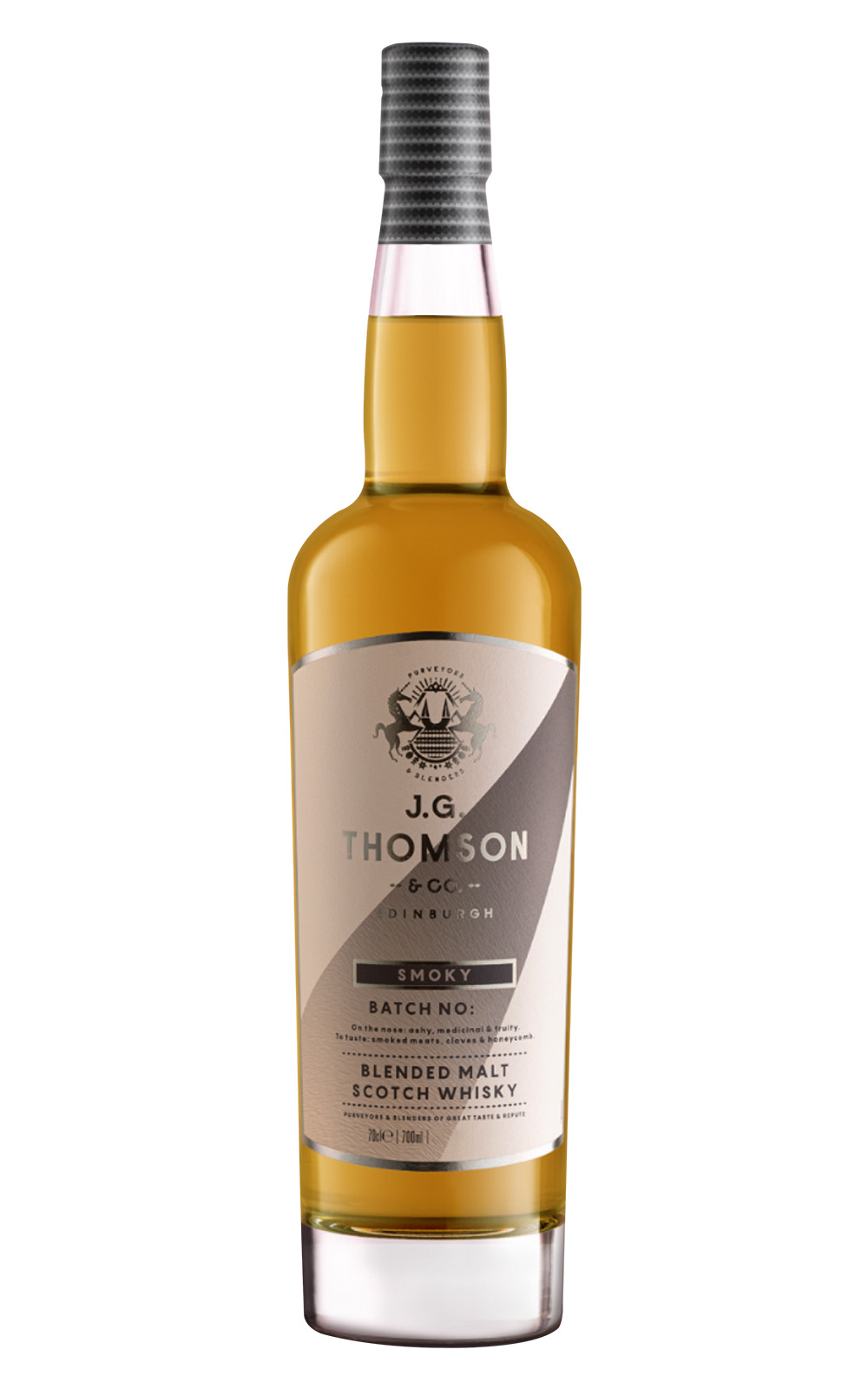 J G Thomson Co Smoky Batch 02 Blended Malt Scotch Whisky J G 湯姆森威士忌 氤 第二批次 調和麥芽蘇格蘭威士忌