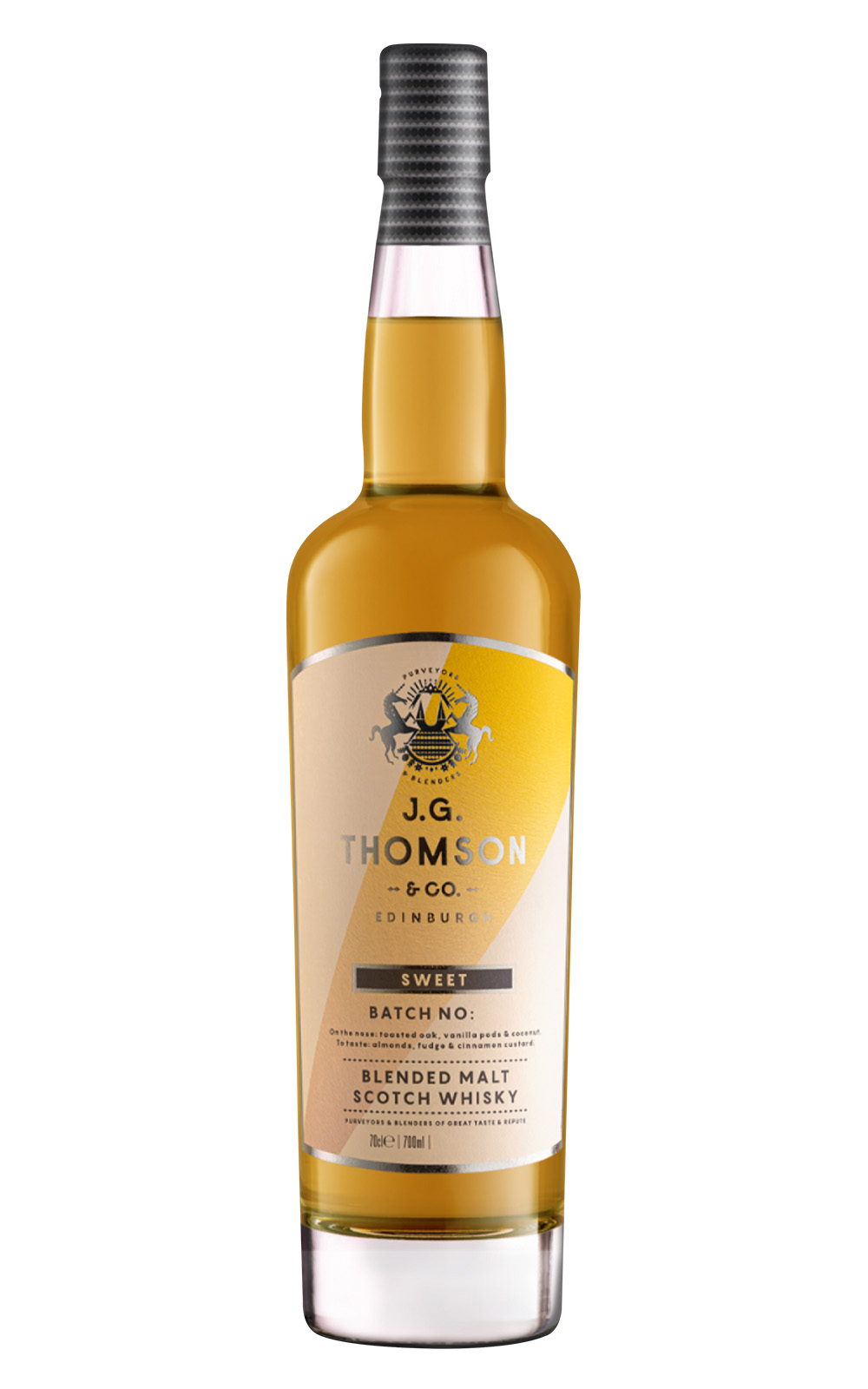 J G Thomson Co Sweet Batch 02 Blended Malt Scotch Whisky J G 湯姆森威士忌 甜 第二批次 調和麥芽蘇格蘭威士忌