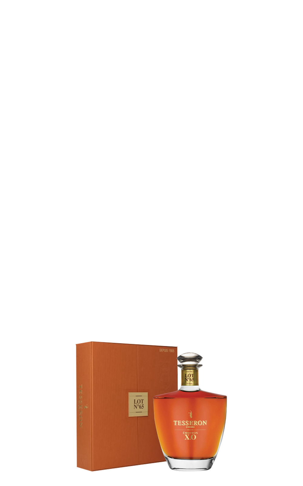 Tesseron Cognac Lot No 65 X O Emotion Grande Champagne Cognac 泰瑟隆干邑白蘭地 Lot 65 X O 大香檳區 干邑白蘭地