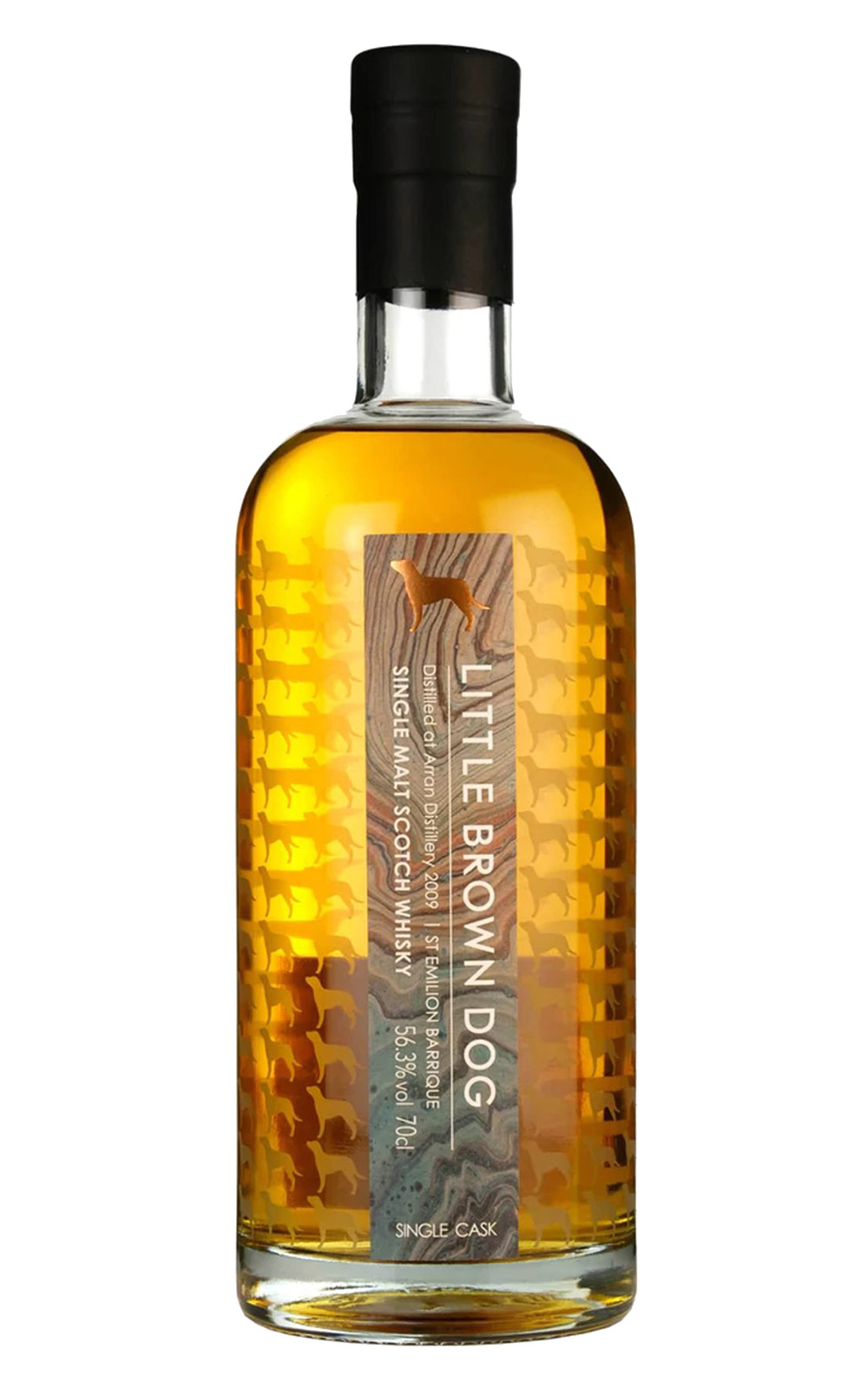 Little Brown Dog Spirits Single Cask Arran 2009 St Emilion Barrique Single Malt Scotch Whisky 小棕犬烈酒 單桶系列 艾倫 2009 聖愛美濃紅酒桶 單一麥芽蘇格蘭威士忌