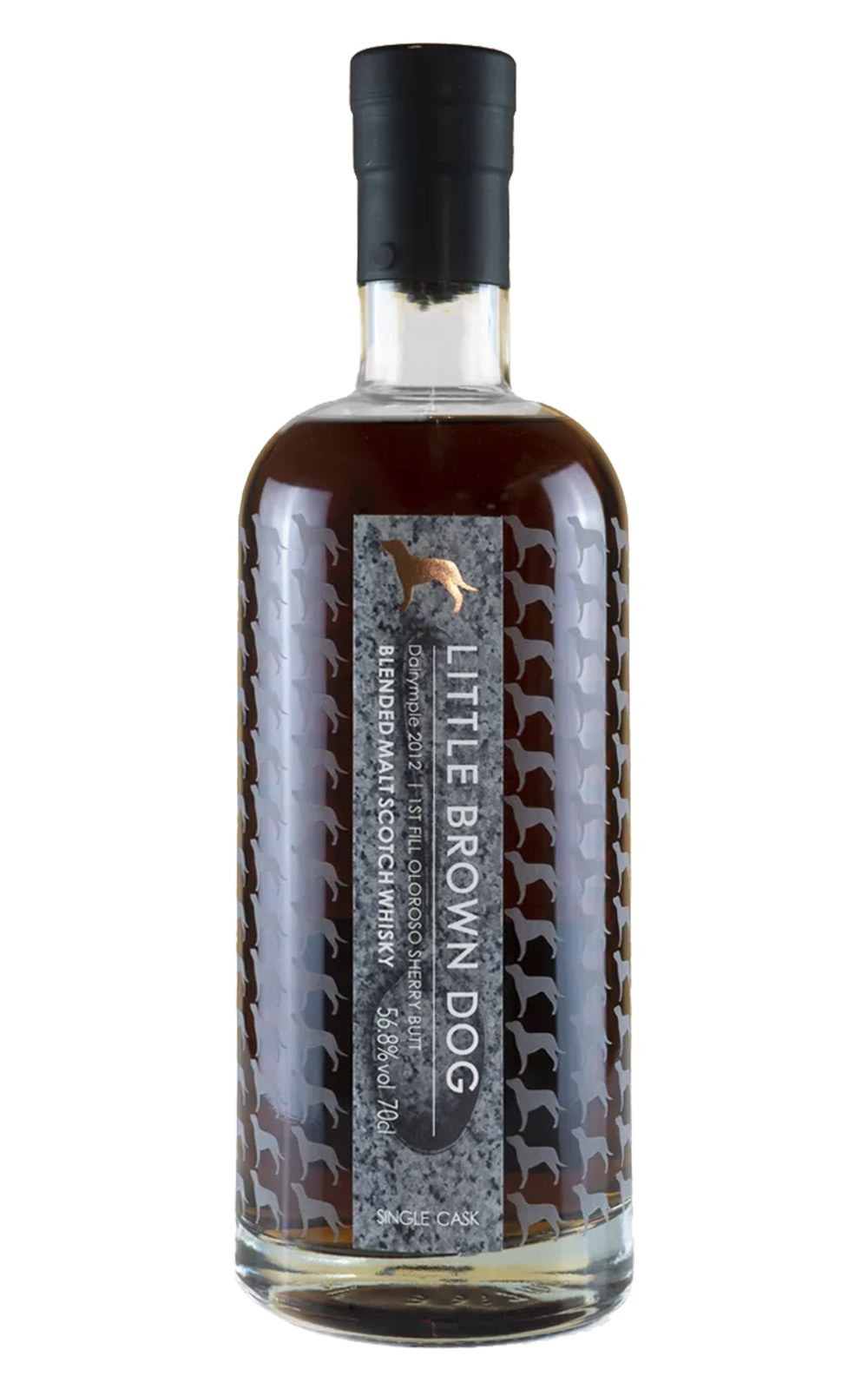 Little Brown Dog Spirits Single Cask Dalrymple 2012 Oloroso Sherry Butt Blended Malt Scotch Whisky 小棕犬烈酒 單桶系列 戴林普 2012 Oloroso雪莉桶 調和麥芽蘇格蘭威士忌