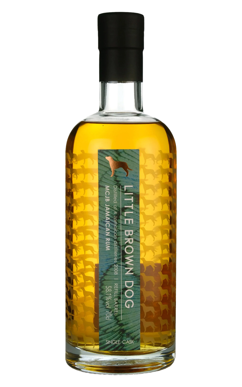 Little Brown Dog Spirits Single Cask Jamaica 2008 MCJB Jamaican Rum 小棕犬烈酒 單桶系列 牙買加 2008 蘭姆酒