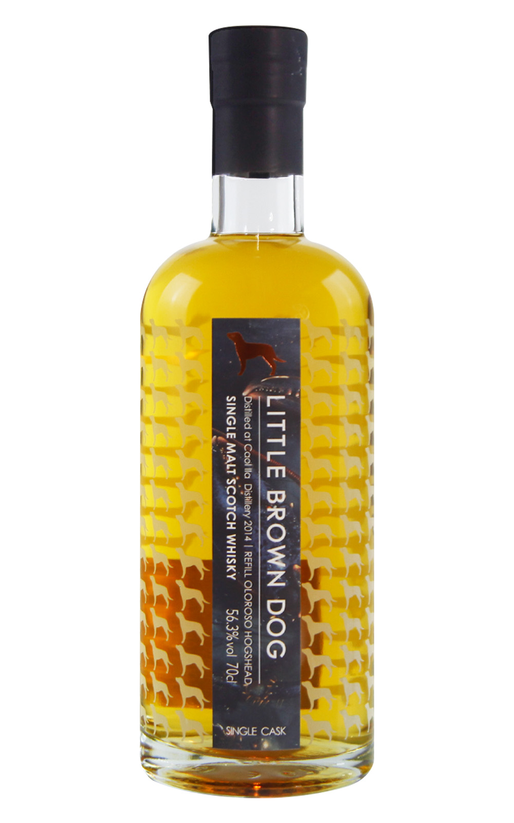 Little Brown Dog Spirits Single Cask Caol Ila 2014 Single Malt Scotch Whisky 小棕犬烈酒 單桶系列 卡爾里拉 2014 單一麥芽蘇格蘭威士忌