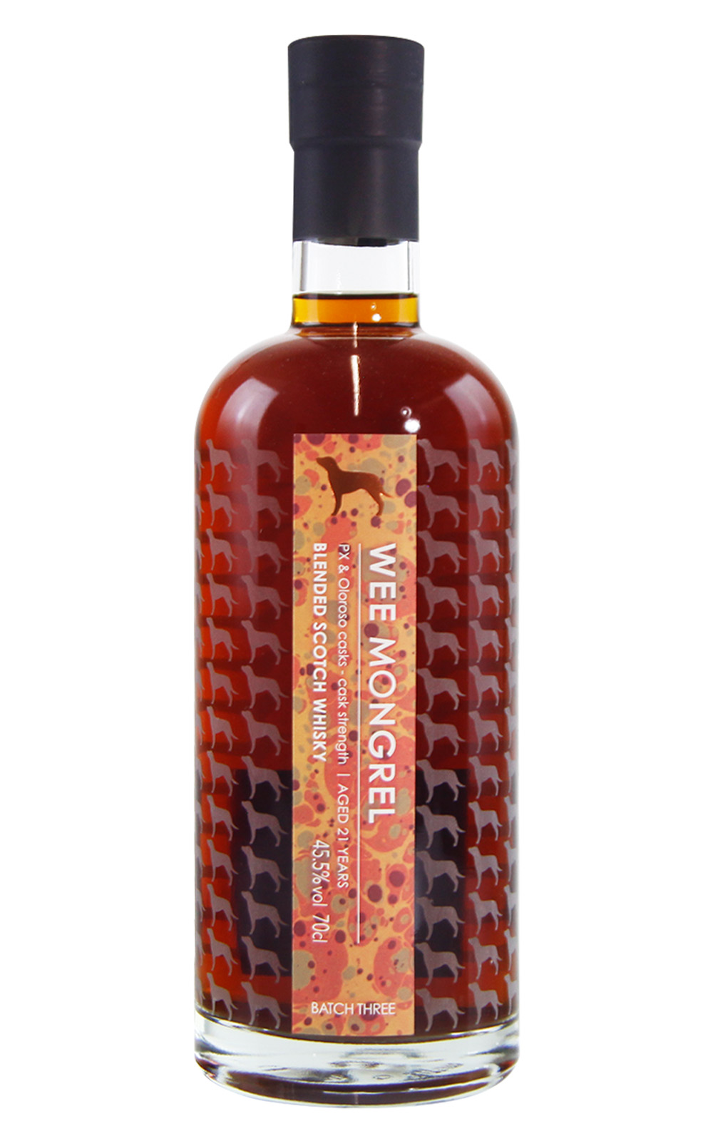 Little Brown Dog Spirits Wee Mongrel Batch 3 Aged 21 Years Blended Scotch Whisky 小棕犬烈酒 混血系列 第3批次 21年調和蘇格蘭威士忌