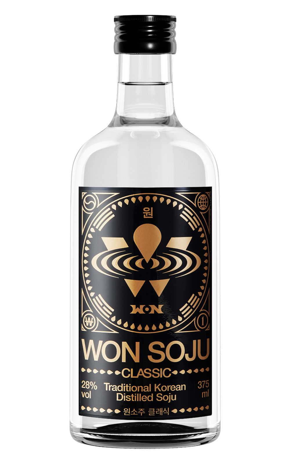 Won Soju Classic Traditional Korean Distilled Soju 王燒酒 傳世經典 燒酒