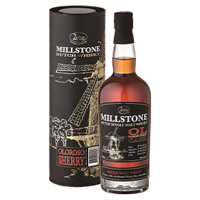 Zuidam Distillers-Millstone Oloroso Sherry Cask Single Malt Dutch Whisky