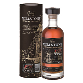 Zuidam Distillers-Millstone 7 Years Old Pedro Ximénez Cask Strength Single Malt Dutch Whisky