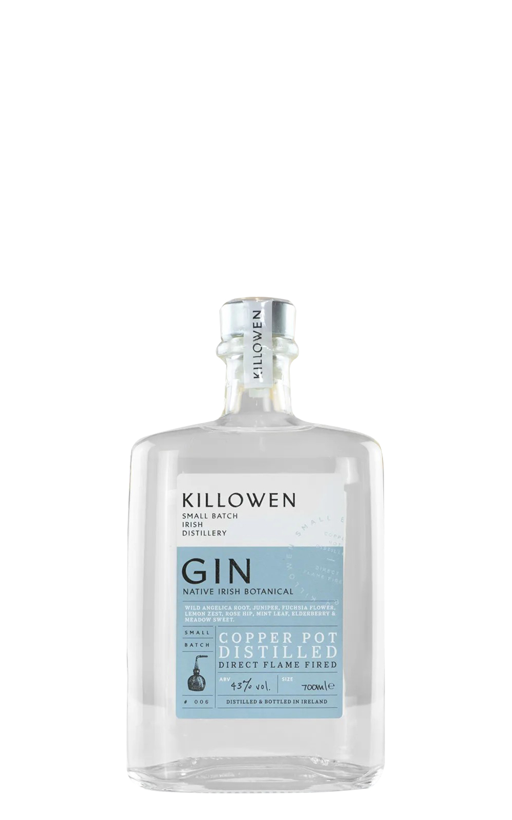 Killowen Distillery Small Batch 006 Native Irish Botanical Gin 奇洛文蒸餾廠 小批次 006 原生植物琴酒