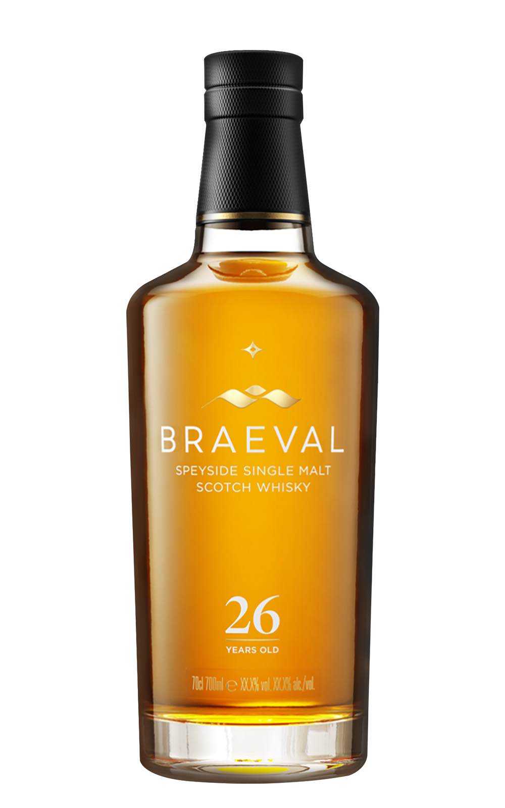 Braeval Distillery Secret Speyside 26 Years Old Speyside Single Malt Scotch Whisky 布拉弗蒸餾廠 秘境斯貝賽系列 26年 斯貝賽 單一麥芽蘇格蘭威士忌