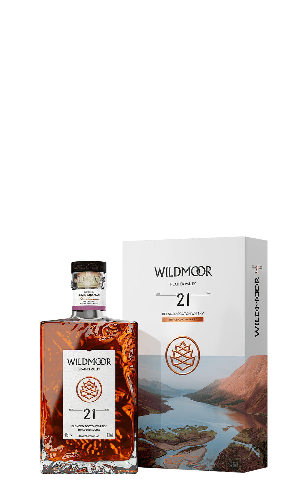 Wildmoor Heather Valley 21 Years Triple Oak Matured Blended Scotch Whisky 遠慕 石楠花谷 21年三桶熟成 調和蘇格蘭威士忌