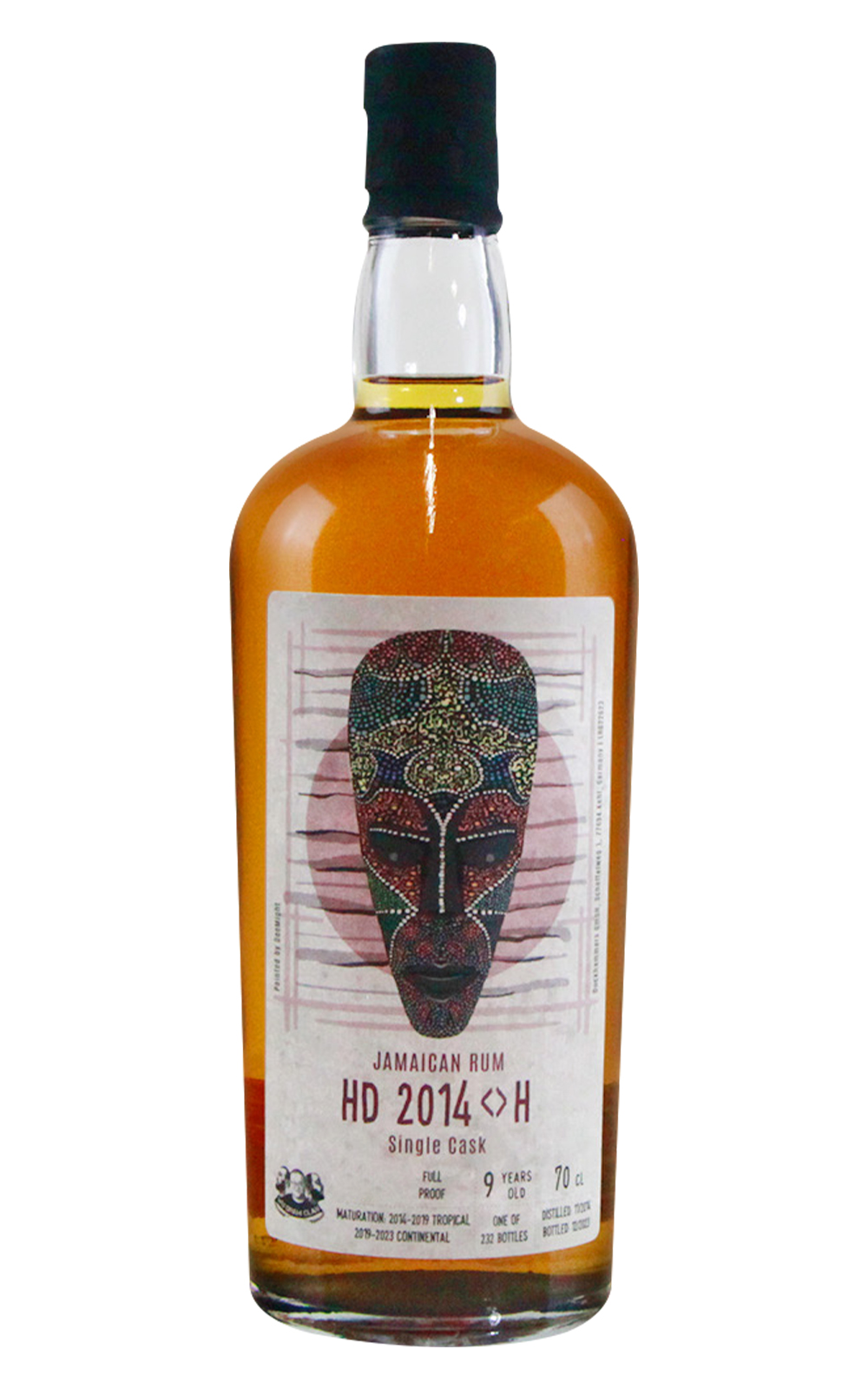 Wu DRAM Clan HD 2014 H 9 Years Old Single Cask Jamaican Rum WDC獨立裝瓶商 HD 2014 H 9年單桶牙買加蘭姆酒