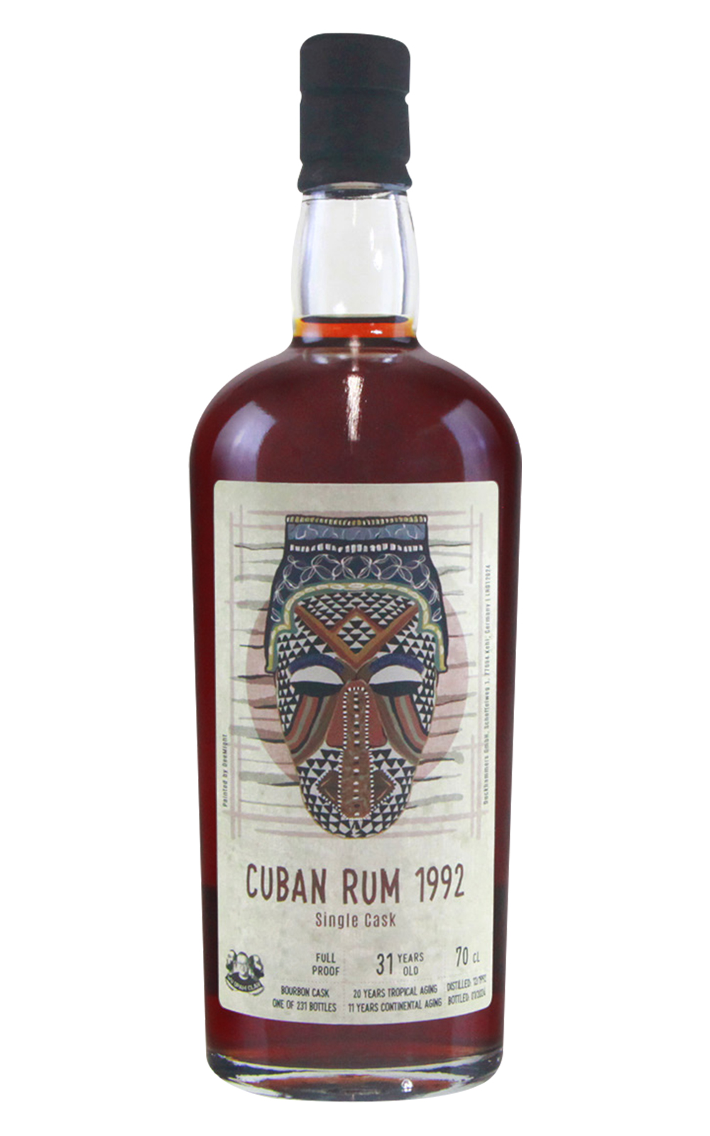 Wu DRAM Clan 1992 31 Years Single Cask Cuban Rum WDC獨立裝瓶商 1992 31年單桶古巴蘭姆酒