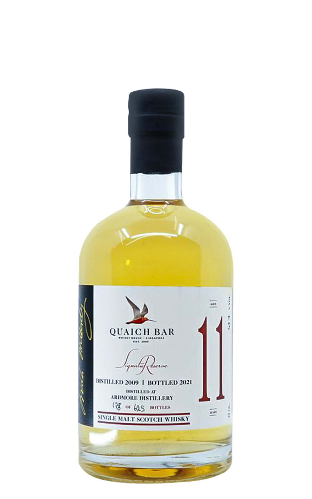 Quaich Bar Ardmore 2009 Aged 11 Years Single Malt Scotch Whisky 奎奇酒吧 奧德摩爾 2009 11年單一麥芽蘇格蘭威士忌