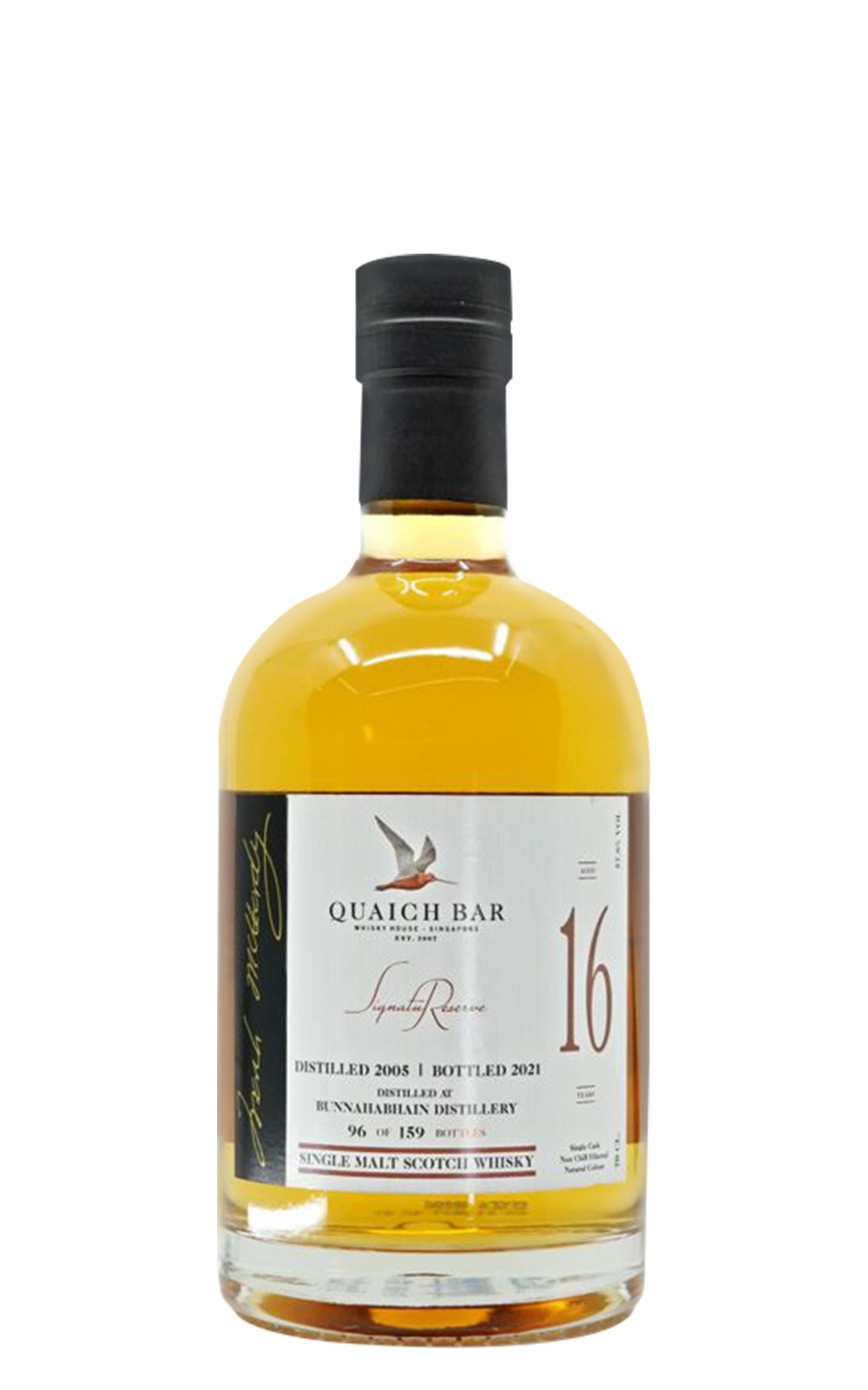 Quaich Bar Bunnahabhain 2005 Aged 16 Years Single Malt Scotch Whisky 奎奇酒吧 布納哈本 2005 16年單一麥芽蘇格蘭威士忌