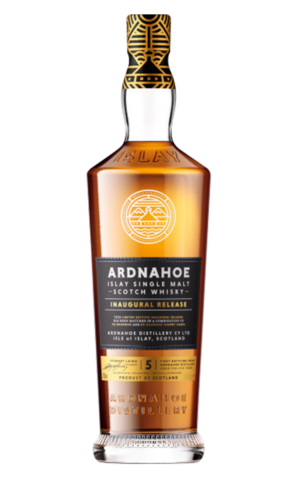 Ardnahoe Distillery Inaugural Release Aged 5 Years Islay Single Malt Scotch Whisky 艾德納霍蒸餾廠 首發 5年 艾雷島 單一麥芽蘇格蘭威士忌