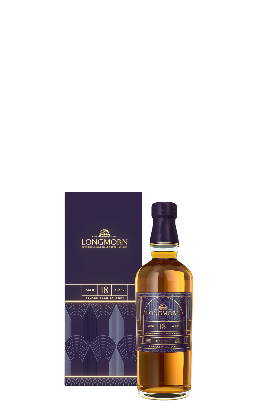 Longmorn Distillery Single Batch Aged 18 Years Speyside Single Malt Scotch Whisky 龍摩恩酒廠 單一批次原酒 18年斯佩賽單一麥芽蘇格蘭威士忌