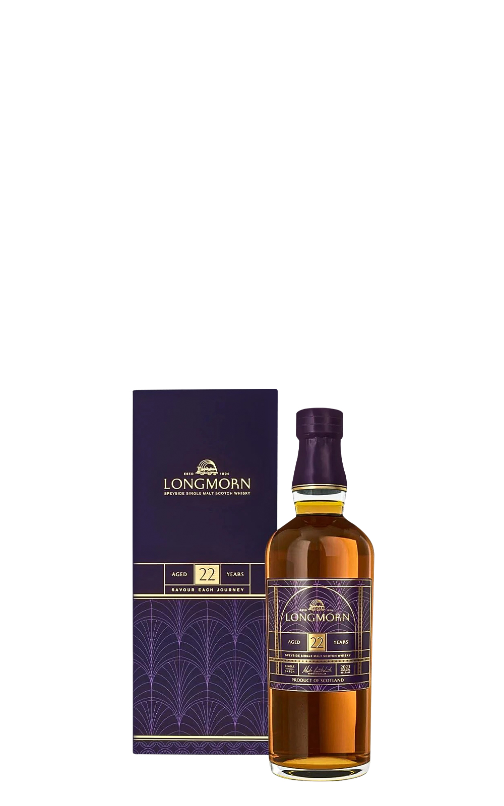 Longmorn Distillery Single Batch Aged 22 Years Speyside Single Malt Scotch Whisky 龍摩恩酒廠 單一批次原酒 22年斯佩賽單一麥芽蘇格蘭威士忌