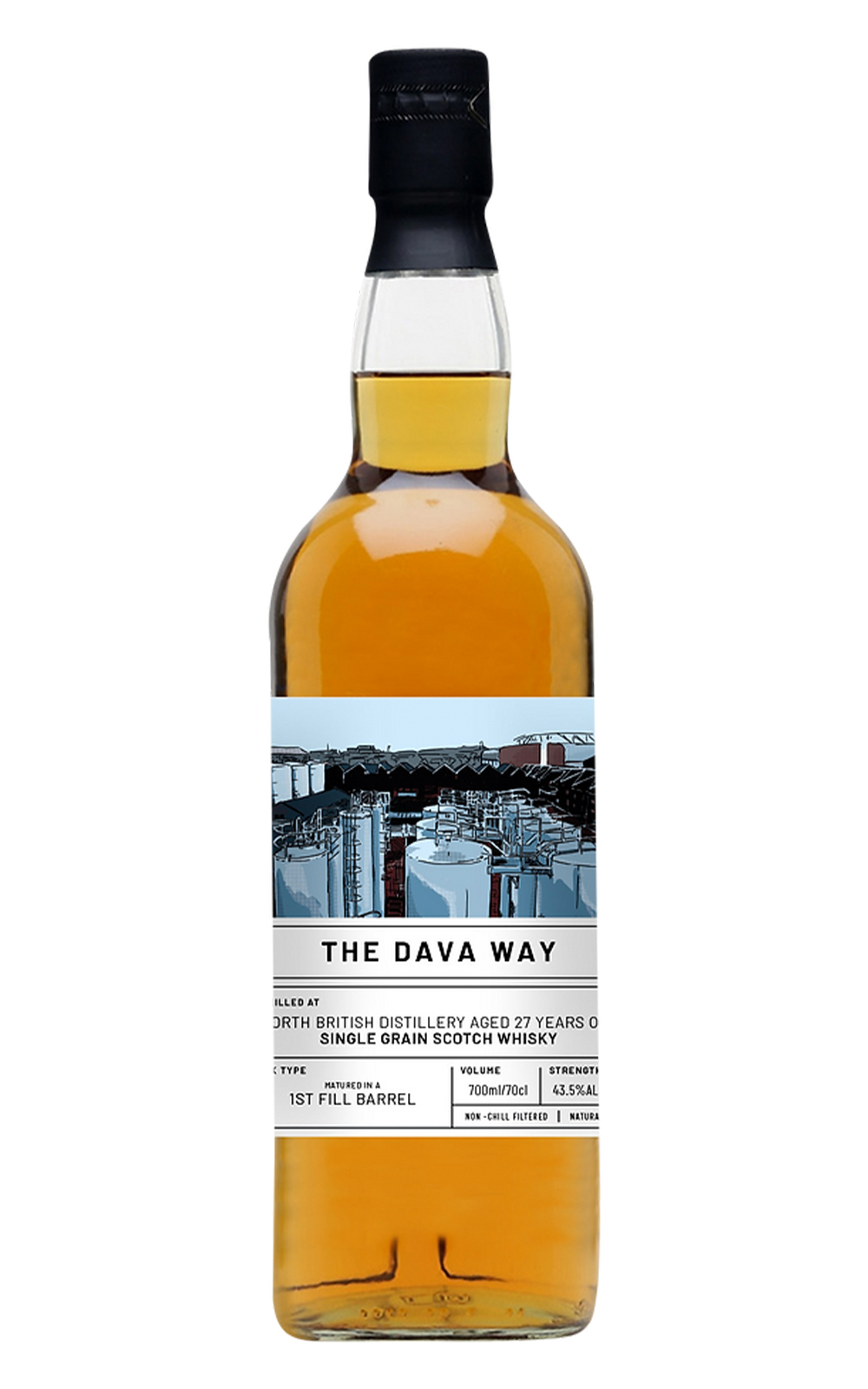 Dunphail Distillery The Dava Way North British Aged 27 Years Old Lowland Single Grain Scotch Whisky 鄧菲爾蒸餾廠 獨立裝瓶系列 北星 27年 低地 單一穀物蘇格蘭威士忌