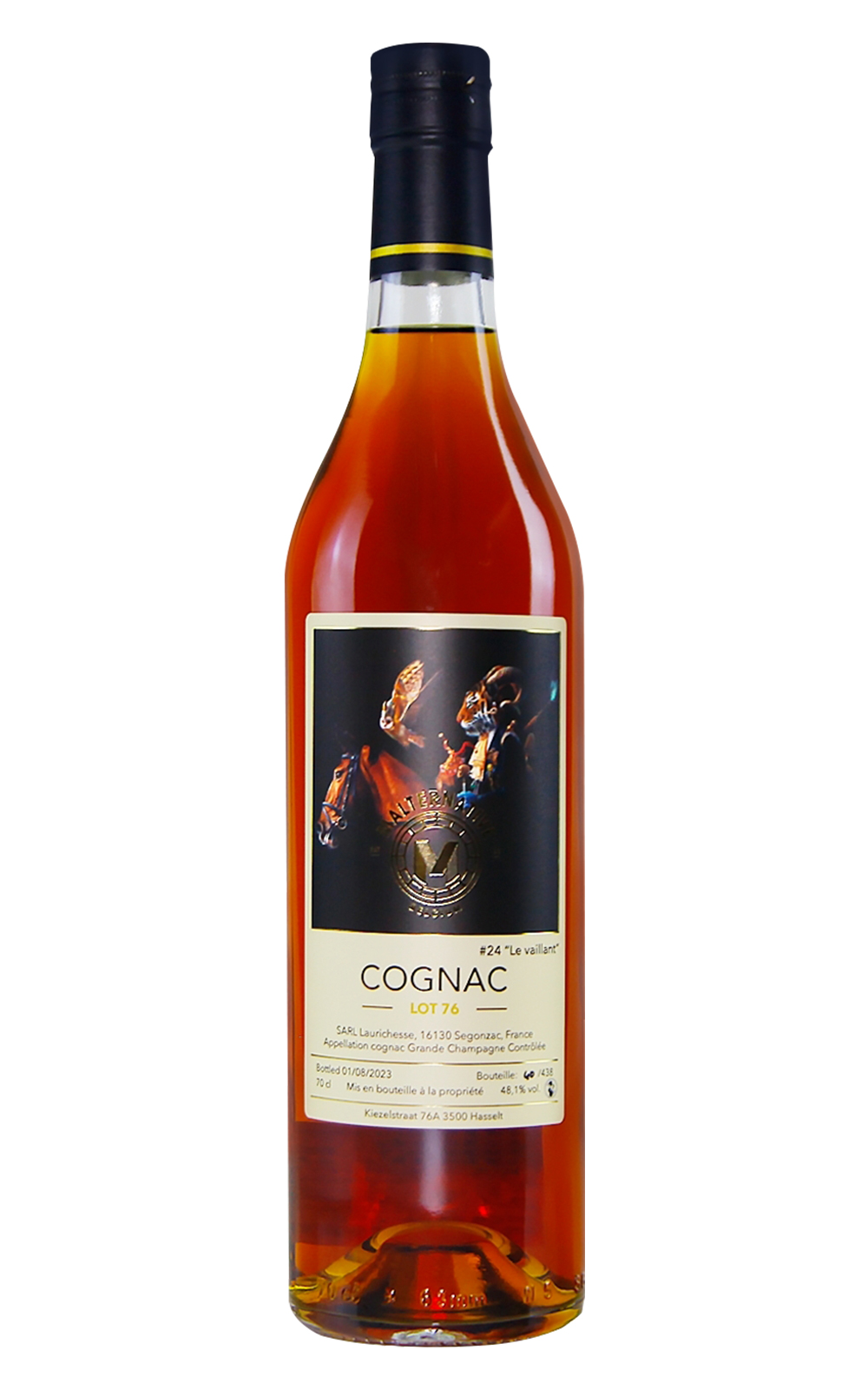 Malternative Belgium 24 Le Vaillant Lot 76 Grande Champagne Cognac 麥芽B計劃 24 瓦蘭特 Lot 76 大香檳區干邑白蘭地