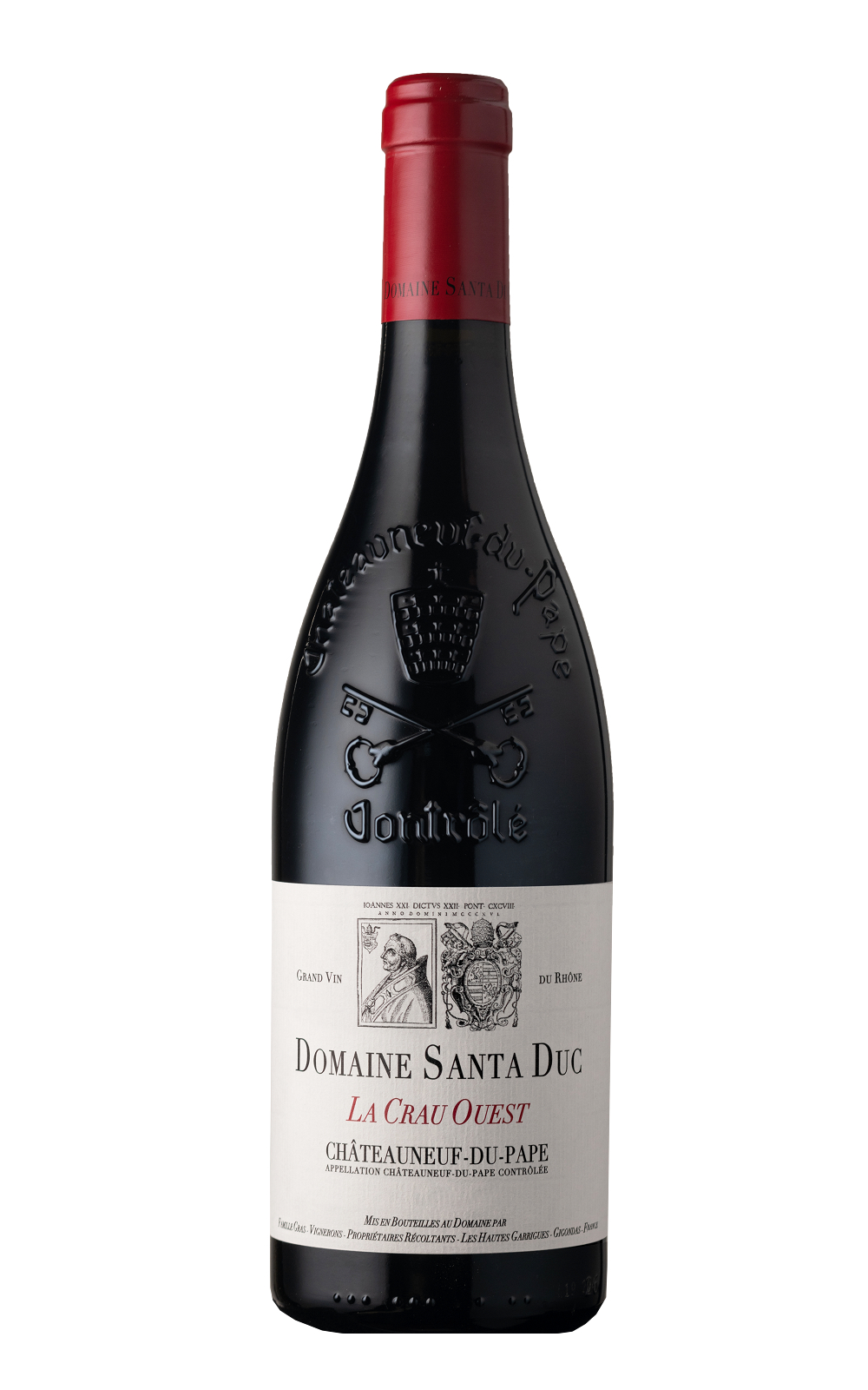 Domaine Santa Duc La Crau Ouest Chateauneuf du Pape 2016 聖杜克莊園 西城 教皇新堡紅酒