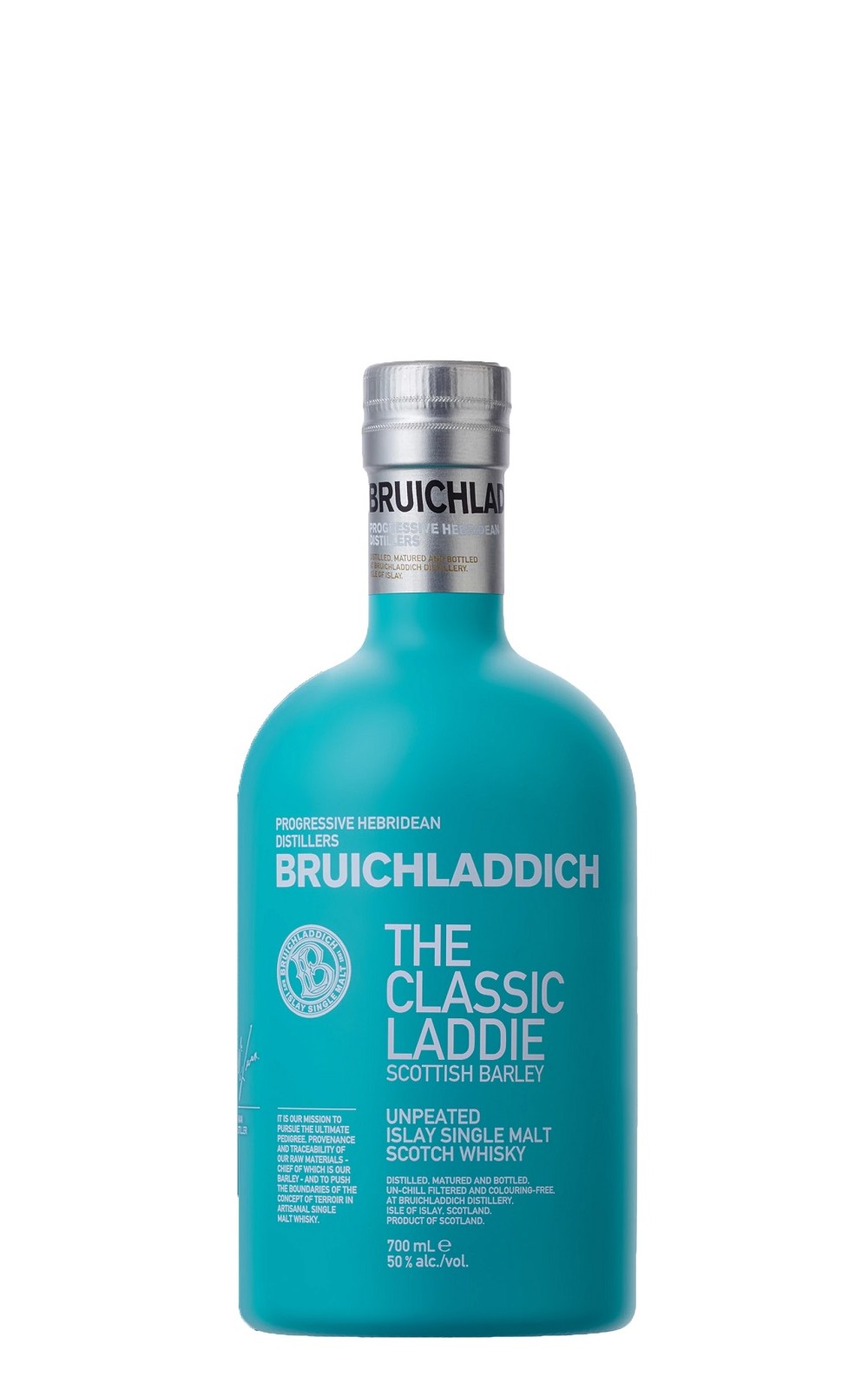 Bruichladdich Distillery The Classic Laddie Unpeated Islay Single Malt Scotch Whisky Gift Set With Two Glasses 布萊迪蒸餾廠 經典萊迪 艾雷島單一麥芽蘇格蘭威士忌 雙杯禮盒組