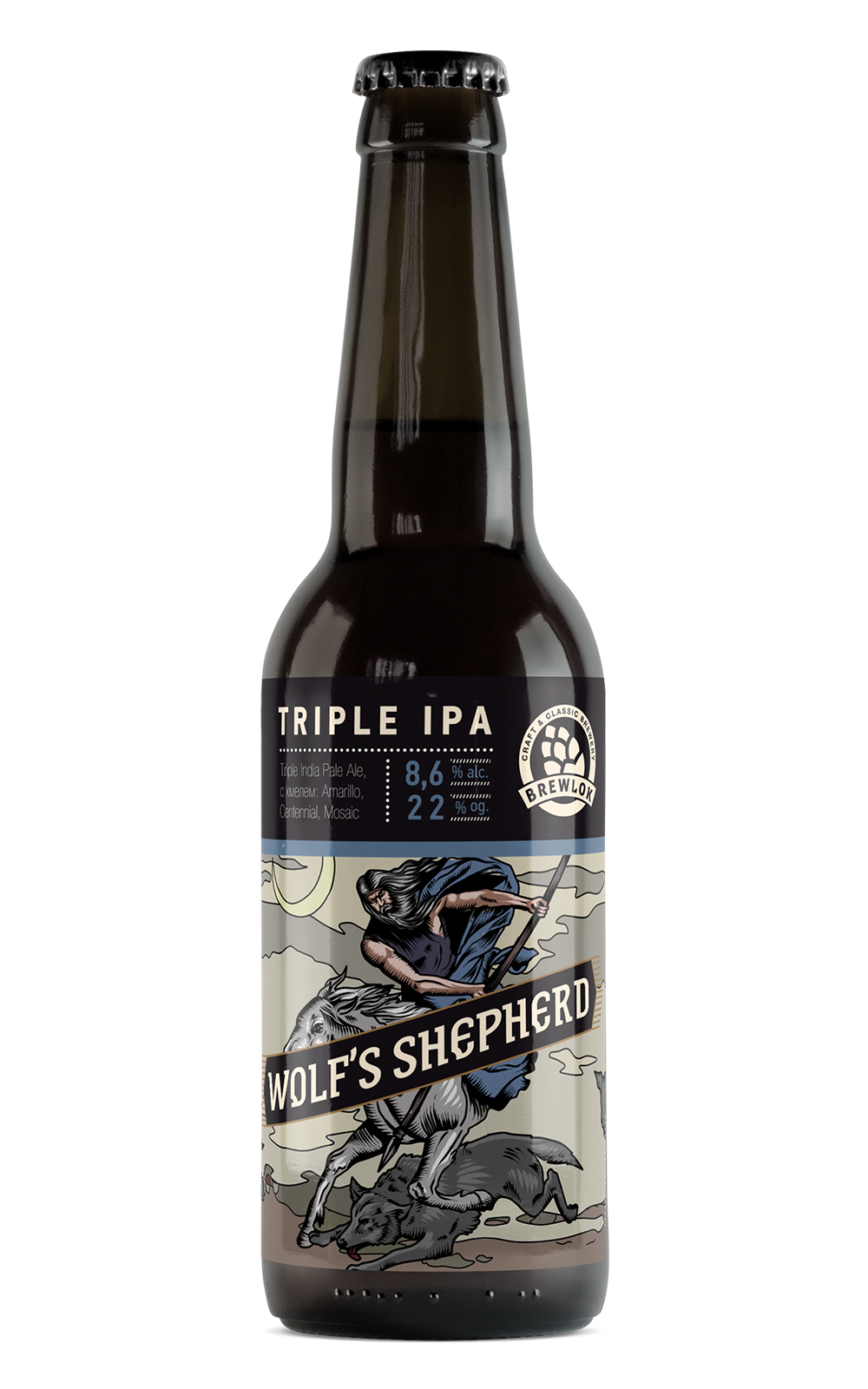 Brewlok Brewery Wolf s Shepherd Triple IPA 布魯洛克啤酒廠 牧狼神 三倍 IPA