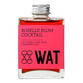 WAT-Roselle Plum Cocktail