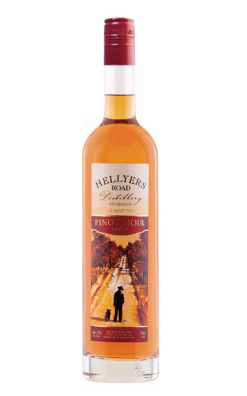 Hellyers Road Distillery Pinot Noir Finish Single Malt Whisky 海利爾之路蒸餾廠 黑皮諾桶 單一麥芽精品威士忌