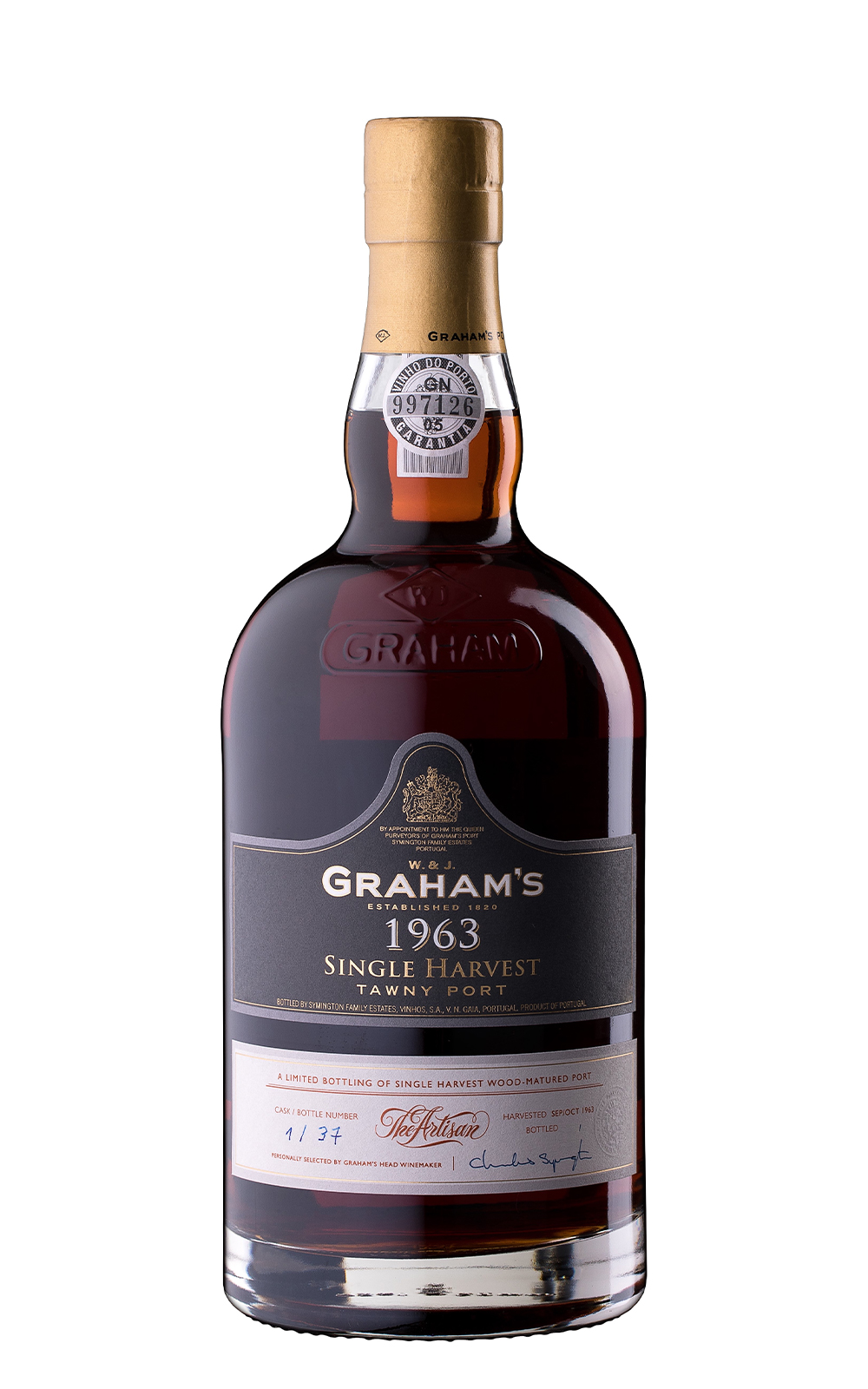 Graham s Port Single Harvest Tawny Port 1963 葛拉漢酒廠 單一木桶陳年 茶色波特