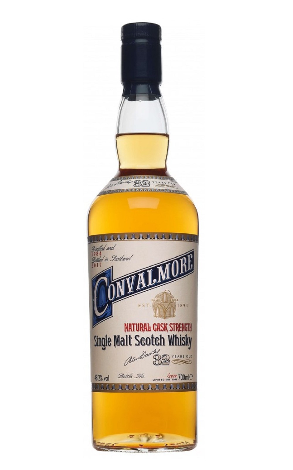 Convalmore 32 Years Old Natural Cask Strength Single Malt Scotch Whisky 康法摩爾 32年單一麥芽蘇格蘭威士忌原酒