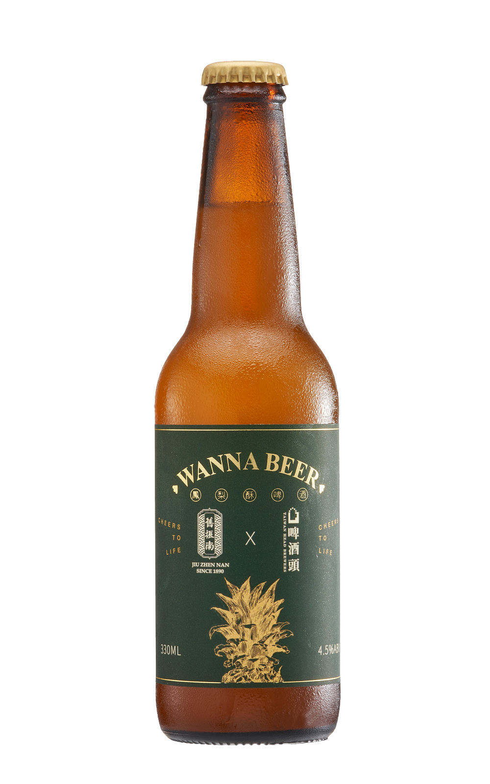 Taiwan Head Brewers Pineapple Cake Wanna Beer 啤酒頭釀造 啤酒頭X舊振南 鳳梨酥啤酒
