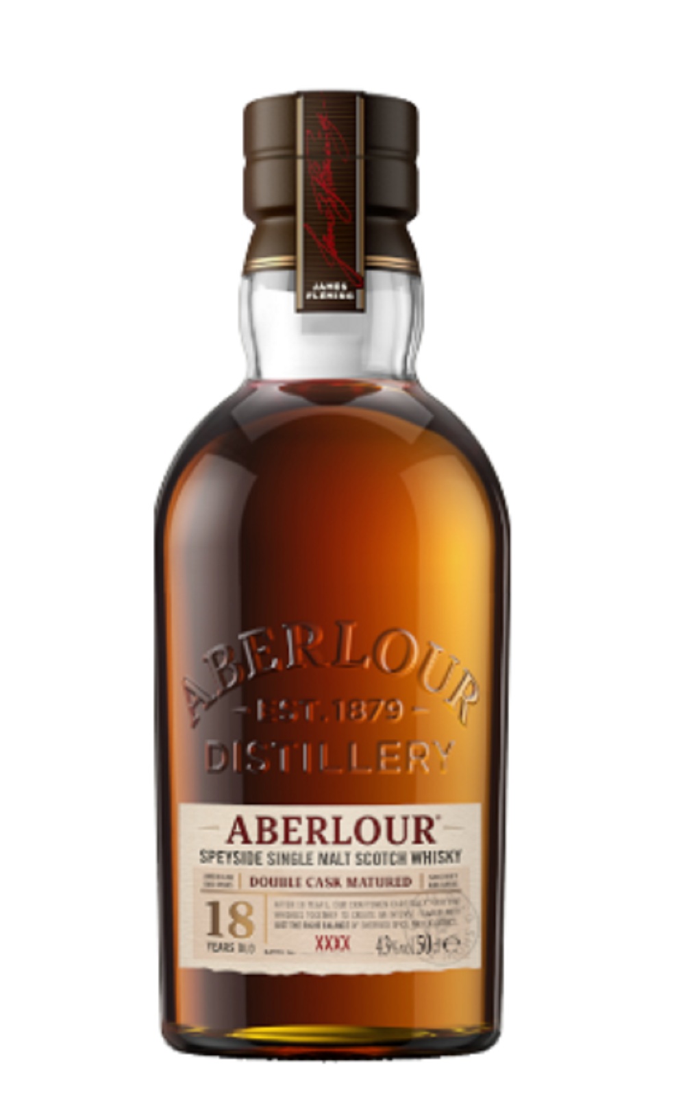 Aberlour 18 Year Old Double Cask Matured Speyside Single Malt Scotch Whisky 亞伯樂 18年 雙桶熟成 斯佩賽 單一麥芽蘇格蘭威士忌