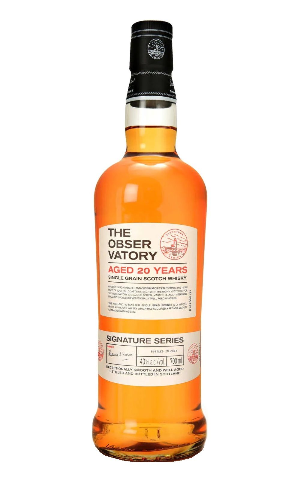 The Observatory Aged 20 Years Single Grain Scotch Whisky 瞭望塔 20年 單一穀物蘇格蘭威士忌