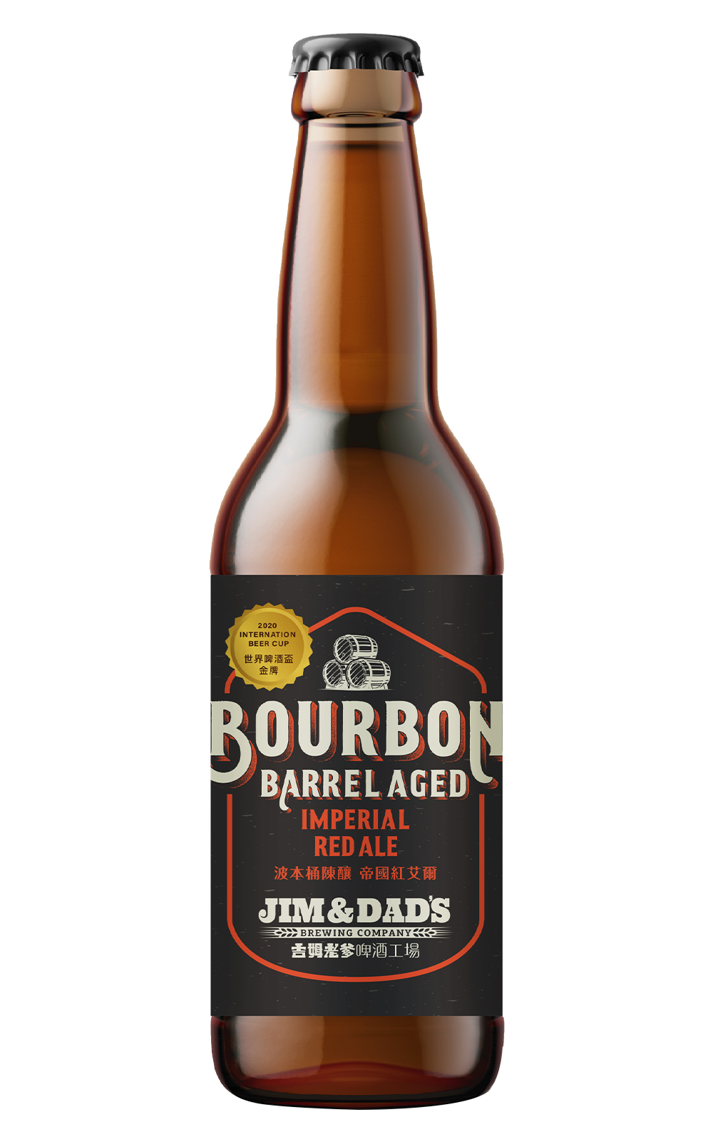 J D Brewing Company Bourbon Barrel Aged Imperial Red Ale 吉姆老爹啤酒工場 波本桶陳釀帝國紅艾爾