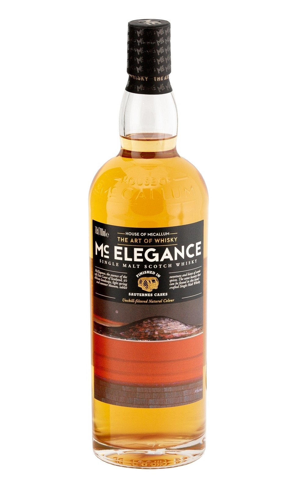 House of McCallum The Art of Whisky Mc ELEGANCE Single Malt Scotch Whisky 麥卡勒姆 藝術家系列 Mc ELEGANCE 單一麥芽蘇格蘭威士忌