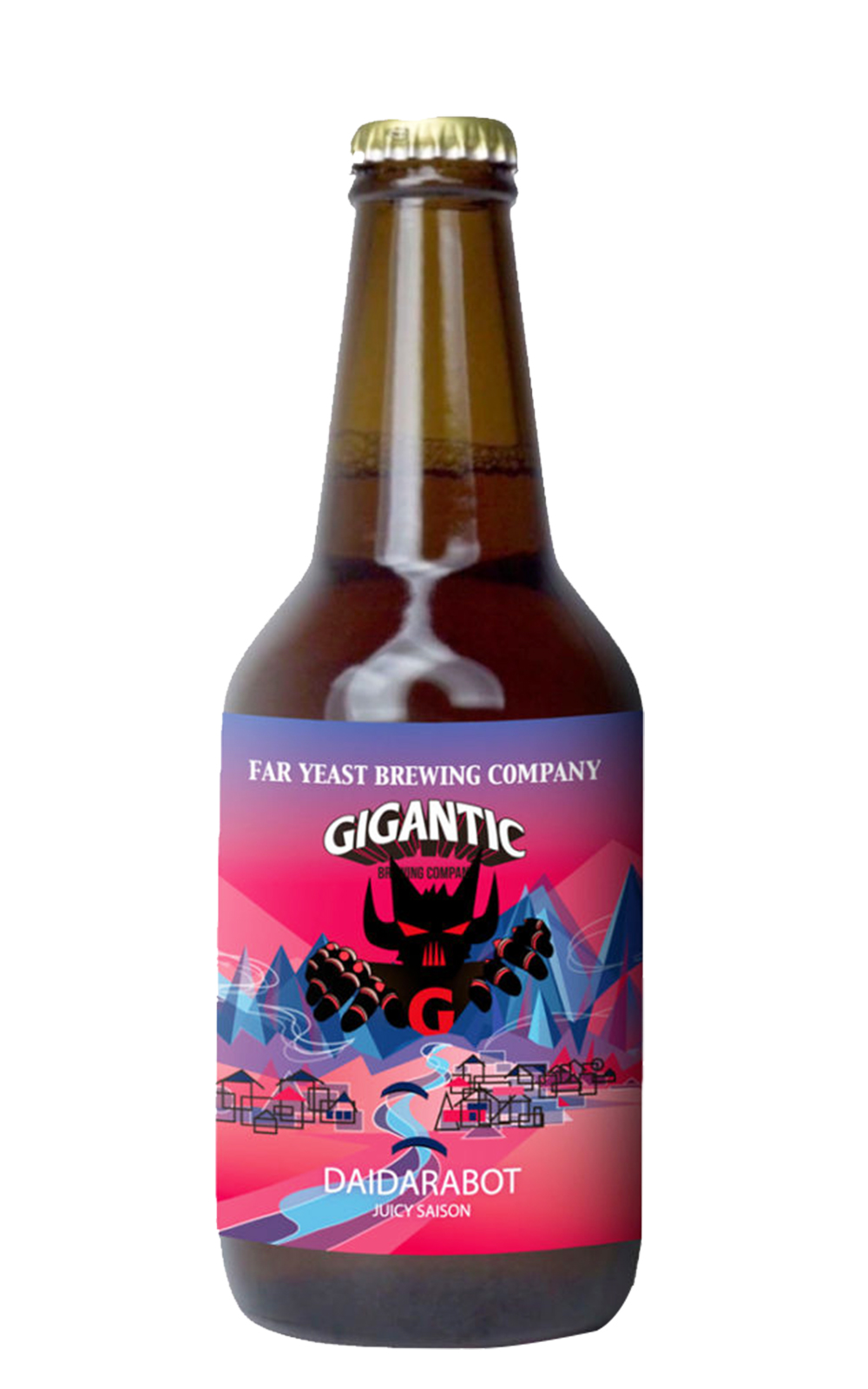 Far Yeast Brewing Company Gigantic Daidarabot Juicy Saison 源流東京啤酒 機器大太郎 季節特釀啤酒