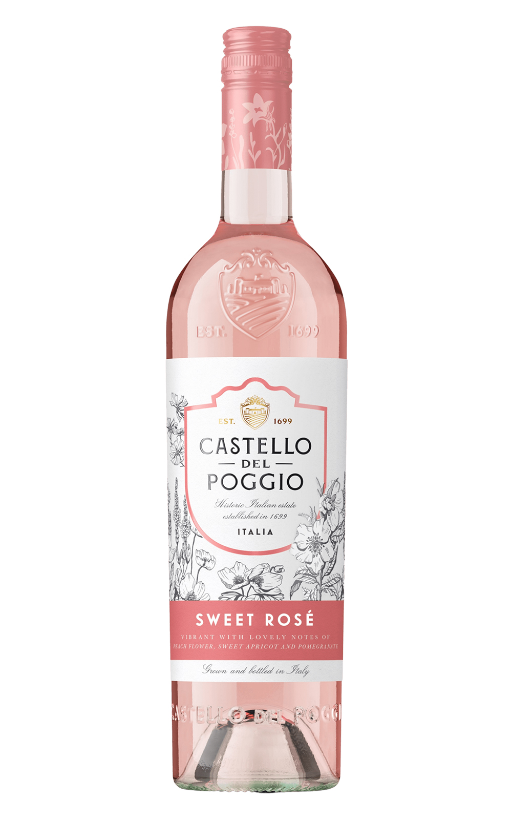 Castello del Poggio Sweet Rosé NV 波吉歐堡 祕密花園系列 半甜粉紅酒